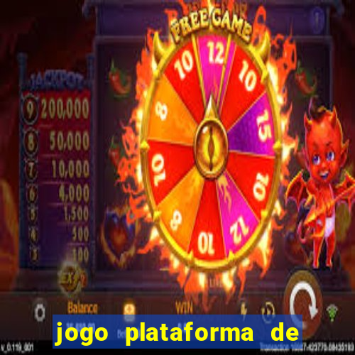 jogo plataforma de 3 reais