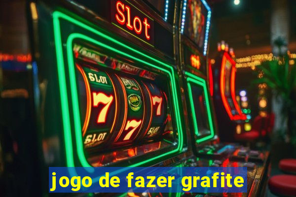 jogo de fazer grafite