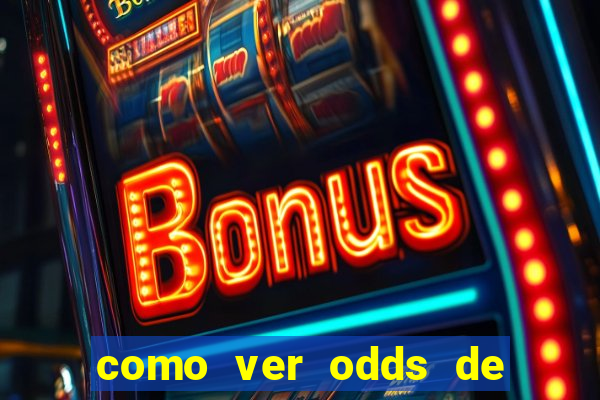 como ver odds de jogos passados