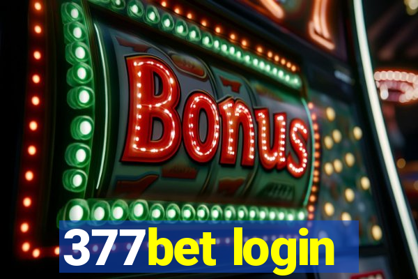 377bet login