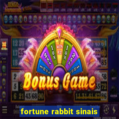 fortune rabbit sinais