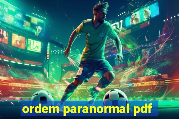 ordem paranormal pdf