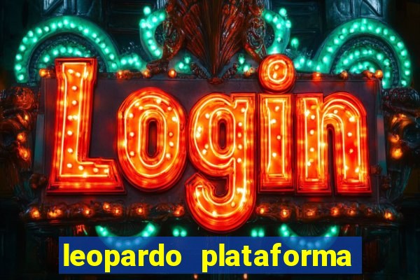 leopardo plataforma de jogos