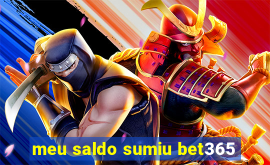 meu saldo sumiu bet365