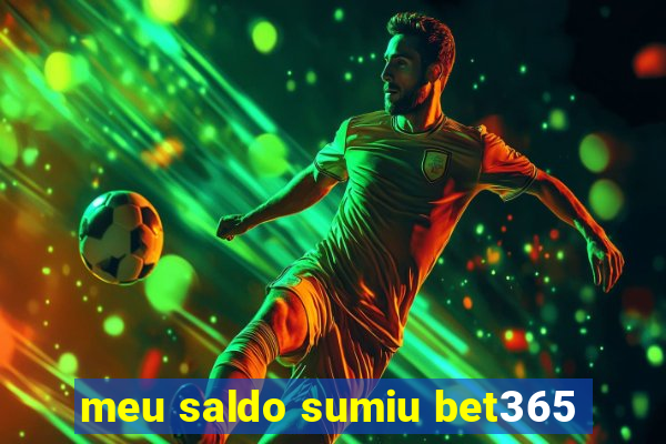 meu saldo sumiu bet365