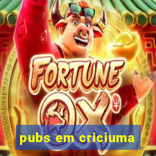 pubs em criciuma