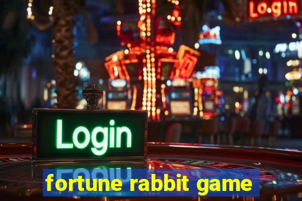 fortune rabbit game