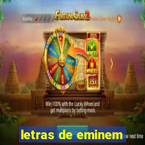 letras de eminem