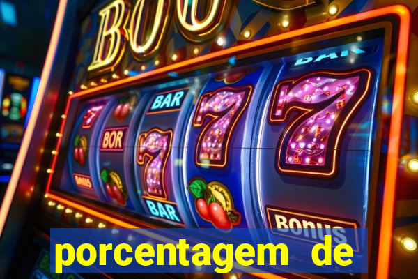 porcentagem de jogos pagantes slots