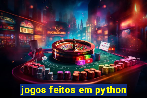 jogos feitos em python