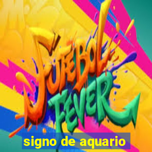 signo de aquario