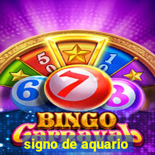 signo de aquario