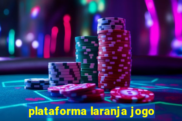 plataforma laranja jogo