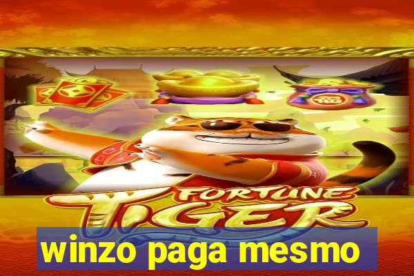 winzo paga mesmo