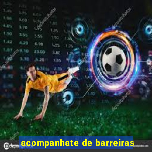 acompanhate de barreiras