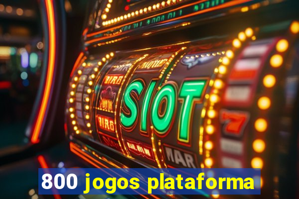 800 jogos plataforma