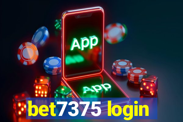 bet7375 login