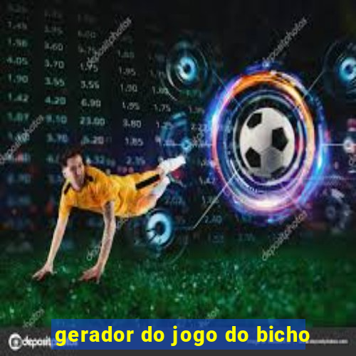 gerador do jogo do bicho