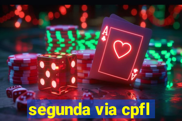 segunda via cpfl