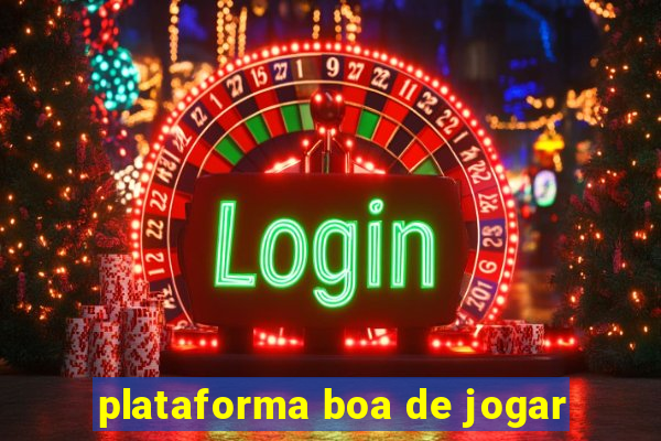 plataforma boa de jogar