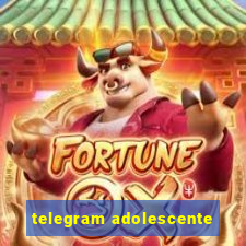 telegram adolescente