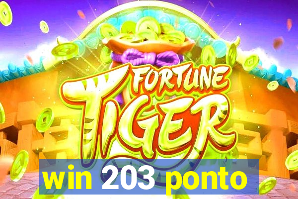 win 203 ponto