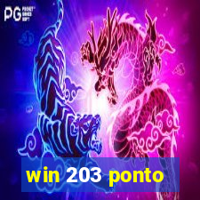 win 203 ponto