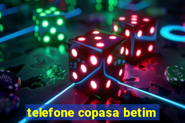 telefone copasa betim