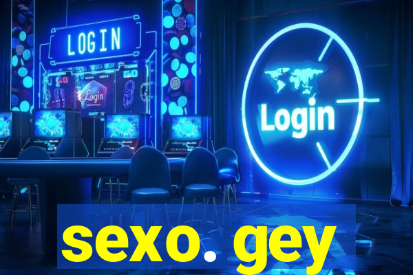 sexo. gey