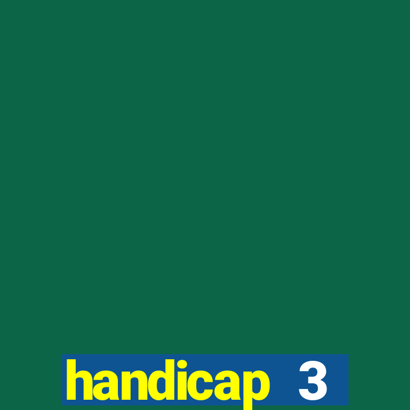 handicap 3 resultado final