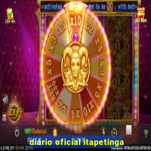 diário oficial itapetinga