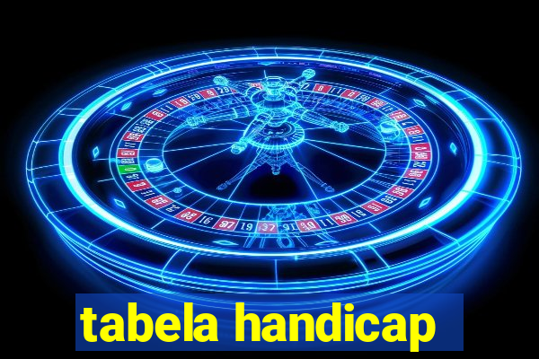 tabela handicap