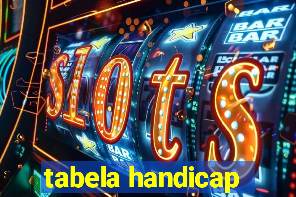 tabela handicap