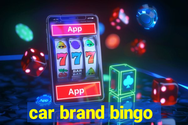 car brand bingo