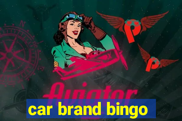 car brand bingo