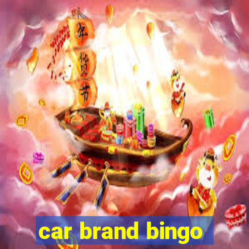 car brand bingo