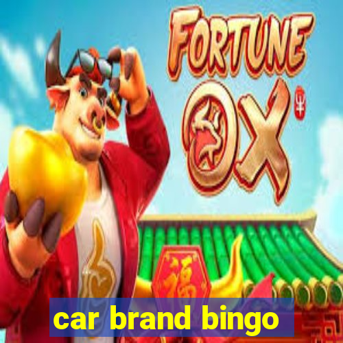 car brand bingo