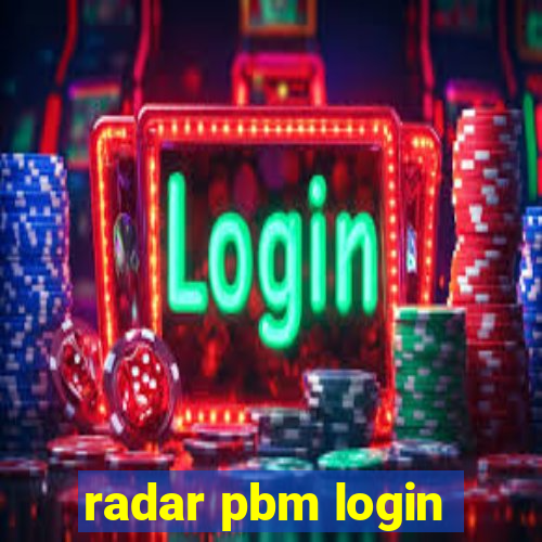 radar pbm login