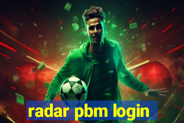 radar pbm login