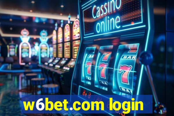 w6bet.com login