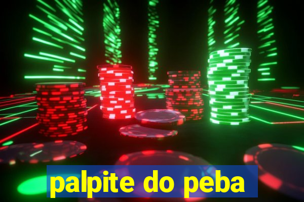 palpite do peba