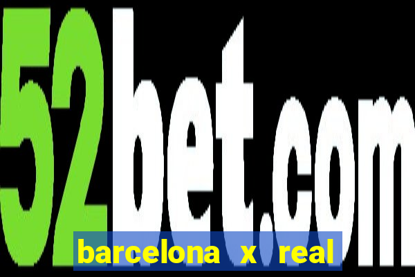 barcelona x real madrid ao vivo futemax