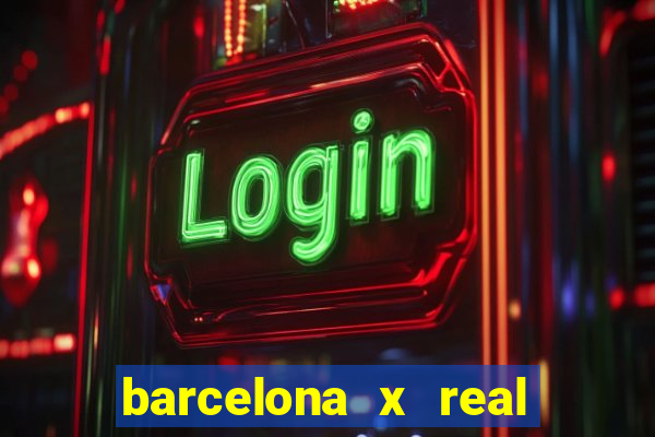 barcelona x real madrid ao vivo futemax