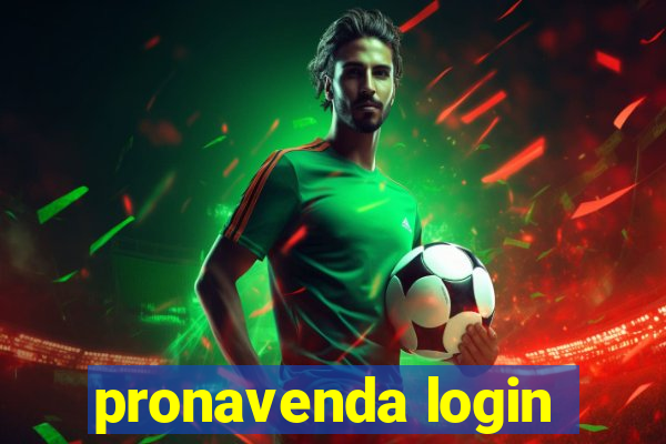 pronavenda login