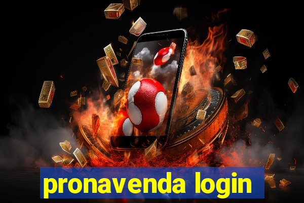 pronavenda login