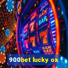 900bet lucky ox