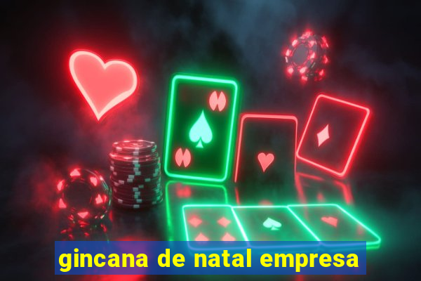 gincana de natal empresa