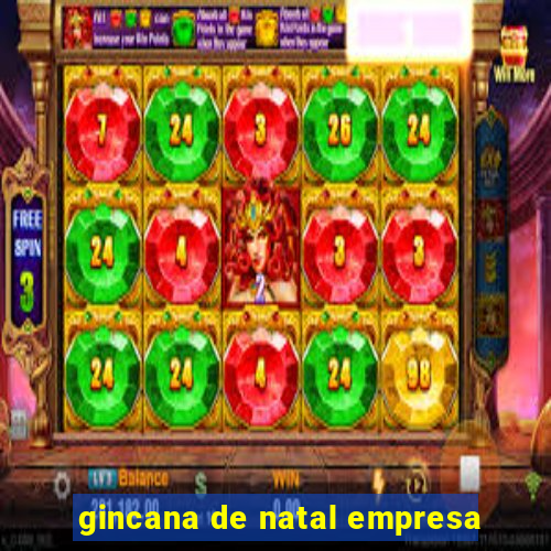 gincana de natal empresa