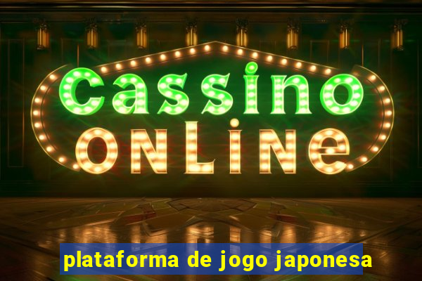 plataforma de jogo japonesa