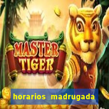 horarios madrugada fortune tiger